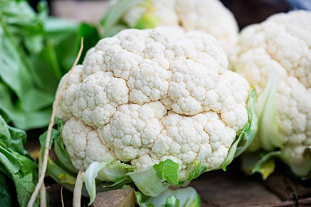 Close up shot of cauliflower