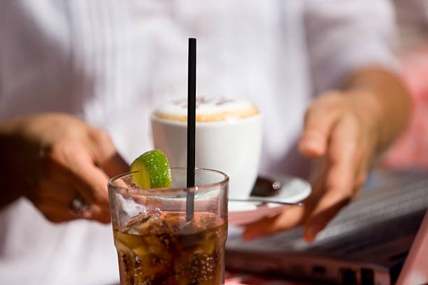 "Coffe and juice, canon 1Ds mark III"